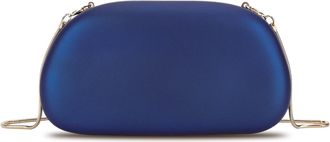 Generic Women Retro Clutch Bag with Chain Vintage Crossbody Bag Party Phone Bag (Blue)