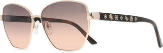 Guess Brown Gradient Cat Eye Ladies Sunglasses GU00102 32F 56