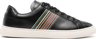 Paul Smith Hansen leather sneakers - men - Calf Leather/Rubber/Calf Leather - 10 - Black