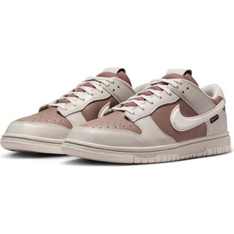Nike Dunk Low Gore-Tex Waterproof Basketball Sneaker in Light Bone/Sail at Nordstrom Rack, Size 11.5