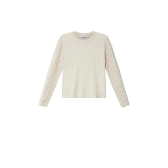 Isabel Marant Truien & Vesten, Dames, Wit, L, Star Jumper H26