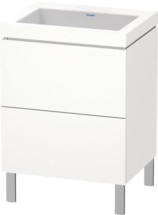 Duravit Duravit - Lavabo Para Muebles L-cube C-bonded Con Base De Pie