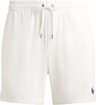 Ralph Lauren Knit Short - Heren - Korte Broeken - Wit - 2XL - Katoen - Korte Broeken