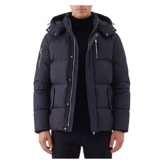 Moose Knuckles Everest 3Q Donsjack - Heren - Jassen - Blauw - Maat: XL Nylon