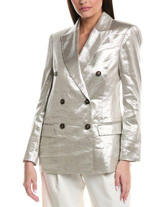 Brunello Cucinelli Linen-Blend Blazer