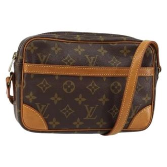 Louis Vuitton Pre-owned Vintage Canvas Cross Body Bag - Dames - Pre-owned - Bruin - Maat: ONE Size