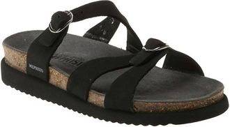 Mephisto Womens Hannel Sandals In Black
