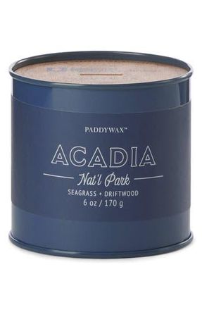 Paddywax Parks 6 oz. Candle in Acadia Navy Glossy at Nordstrom Rack