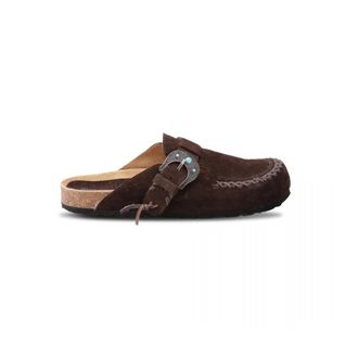 Taji Sabot Cruz - Dames - Slip ons - Bruin - 40 EU - Leer - Schoenen