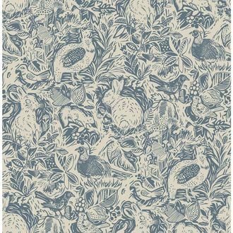 WallPops Blue Terrene Peel & Stick Wallpaper at Nordstrom Rack