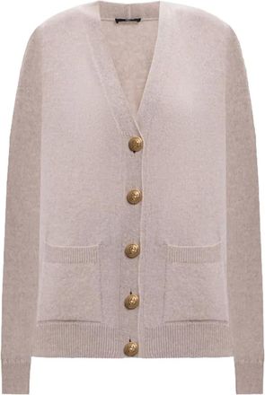 Balmain Cardigan con bottoni - Toni neutri