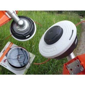 OEM Cabezal De Desbrozadora Stihl Autocut 46-2, Compatible Con Las Desbrozadoras Fs160, Fs310, Fs360, Fs410, Fs450 Y Fs460, En Blanco Y Negro