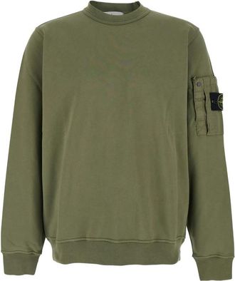 Stone Island Patch-pocket Sweatshirt