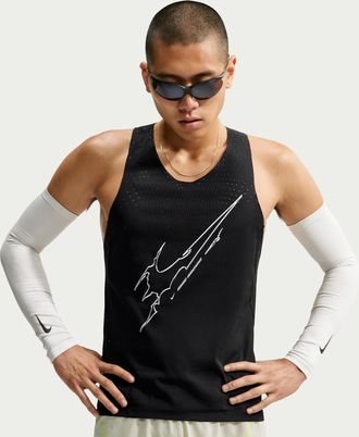 Nike Mens AeroSwift Dri-FIT ADV Running Singlet in Black | IM5220-010
