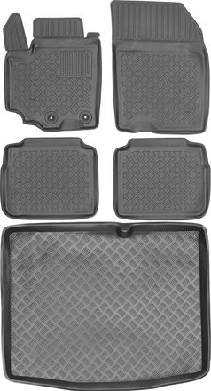 OEM Juego De Alfombrillas Para Coche Y Maletero Para Suzuki Sx4 S-cross Crossover (2013-2018)