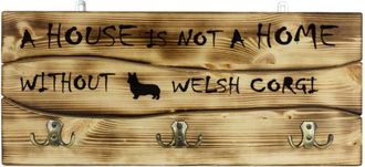 OEM Welsh Corgi I - Percha Para Ropa Con Perro, Expositor De Medallas, Decoraci&oacute;n Del Hogar De Art-dog