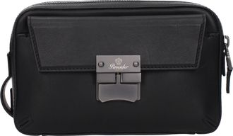 Pineider Herrens Ledertaschen und Rucks&auml;cke Schwarz
