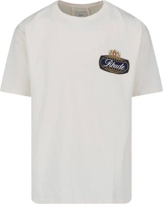 Rhude Short-Sleeved Crew Neck T-Shirt