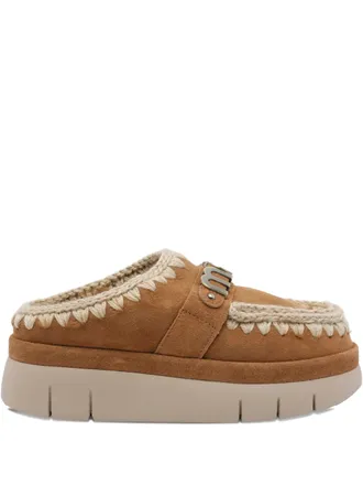 Mou Bounce Clog mules - Brown