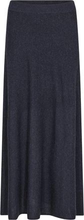 Mos Mosh Maxi Rok - Dames - Maxi Rokken - Blauw - M - Rokken