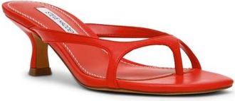 Steve Madden Brienna Thong Slide Sandal in Red/Orange at Nordstrom, Size 7.5