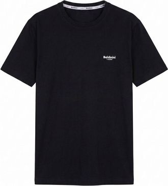 Baldinini Zwart T-shirt van katoen voor heren