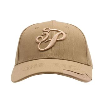 3.Paradis Cursive Logo Cap - female - 3.Paradis - Hats & Caps - Beige - ONE SIZE - Accessories
