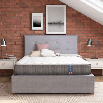Aspire Home Accents Airflow Quilt Pocket+Mattress in White | Size: Small Single