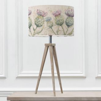 Voyage Maison Aratus Table Lamp With Thistle Glen Eva Lampshade in Beige