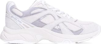 Michael Kors Leo Trainer - Dames - Sneakers - Wit - 37 1/2 EU - Leer - Schoenen