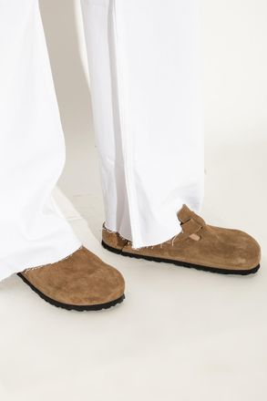 Birkenstock Boston Clogs, Womens, Brown