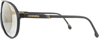 Carrera Mens Sunglasses Champion 65 003/JO Matte Black Grey Bronze Mirrored - One Size