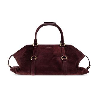 Alexander McQueen Farringdon Maxi handtas - Dames - Handtassen - Rood - ONE Size - Leer - Tassen