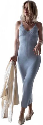 Sablyn Allison Ribbed Dress In Whisper