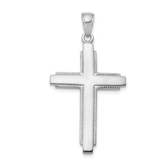 Diamond2Deal 10k Gold Cross Pendant
