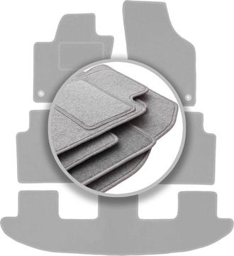 OEM Alfombrillas Grises Para Seat Alhambra Ii Monovolumen (2010-)