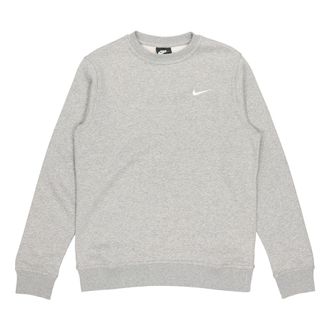 Nike Mens Nike Fleece Lined Embroidered Small Logo Classic Sports Gray 916609-063