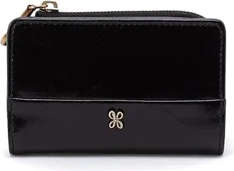 Hobo Jill Card Case Womens Bags Black, Cotton/Leather