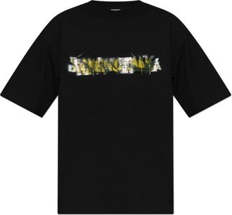 Balenciaga Oversized T-Shirt - Heren - T-shirts - Zwart - M - Katoen - Tops