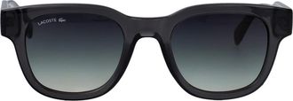 Lacoste L6023S Zonnebril - unisex - Zonnebrillen - Grijs - 49 MM - Accessoires