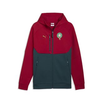 Puma Felpa con cappuccio Marocco PUMATECH da uomo, Accessori, Rosso, 3XL