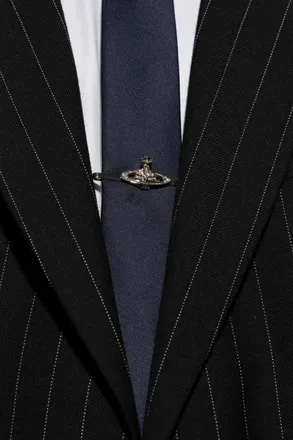 Vivienne Westwood Brass Tie Clip, Mens, Silver