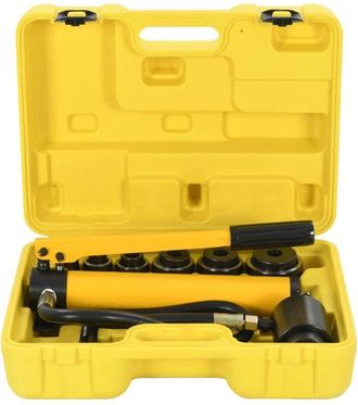 vidaXL Set De Alicates De Engarzar Hidra&uacute;licos 22-60 Mm Vidaxl