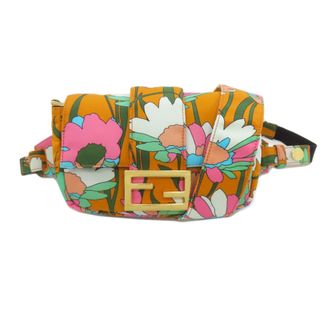 Fendi Orange Nylon Fanny Pack (Pre-Owned)