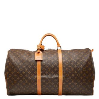 Louis Vuitton Monogram Brown Monogram Monogram Boston Bag (Pre-Owned)
