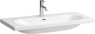 Laufen Laufen - Lua Lavabo, 3 Agujeros Para Grifo, Con Rebosadero