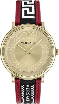 Versace V-Circle Watch - Heren - Horloges - Veelkleurig - ONE Size - Accessoires