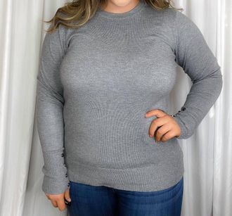 Staccato Sweet & True Top In Grey
