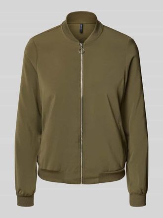 Vero Moda Regular Fit Blouson mit Stehkragen Modell COCO in Oliv, Größe XS