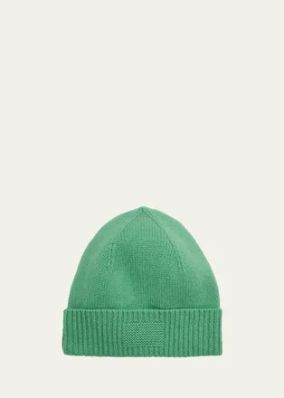 Guest In Residence Rib Cuff Cashmere Beanie